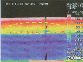 空调管道轻微断裂，冷量暗漏