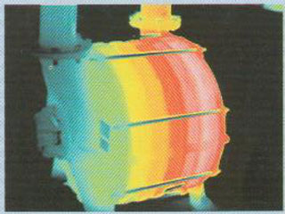 LF-P23M手持热像仪在马达热状态监测中的应用