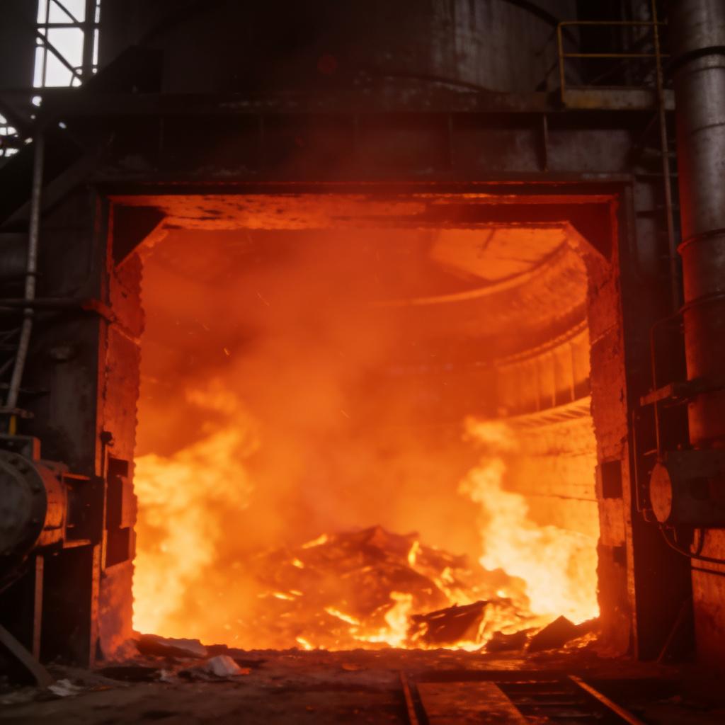 垃圾焚烧炉中波热成像效果实测文章